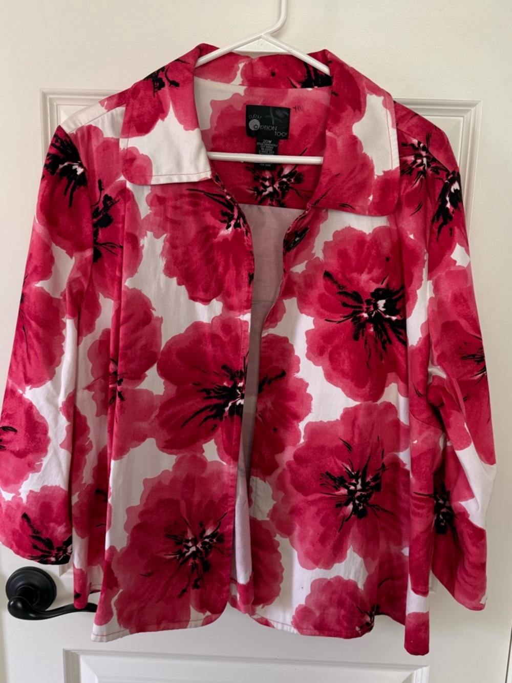 Canyon River Blues Rose Pink Floral Blouse